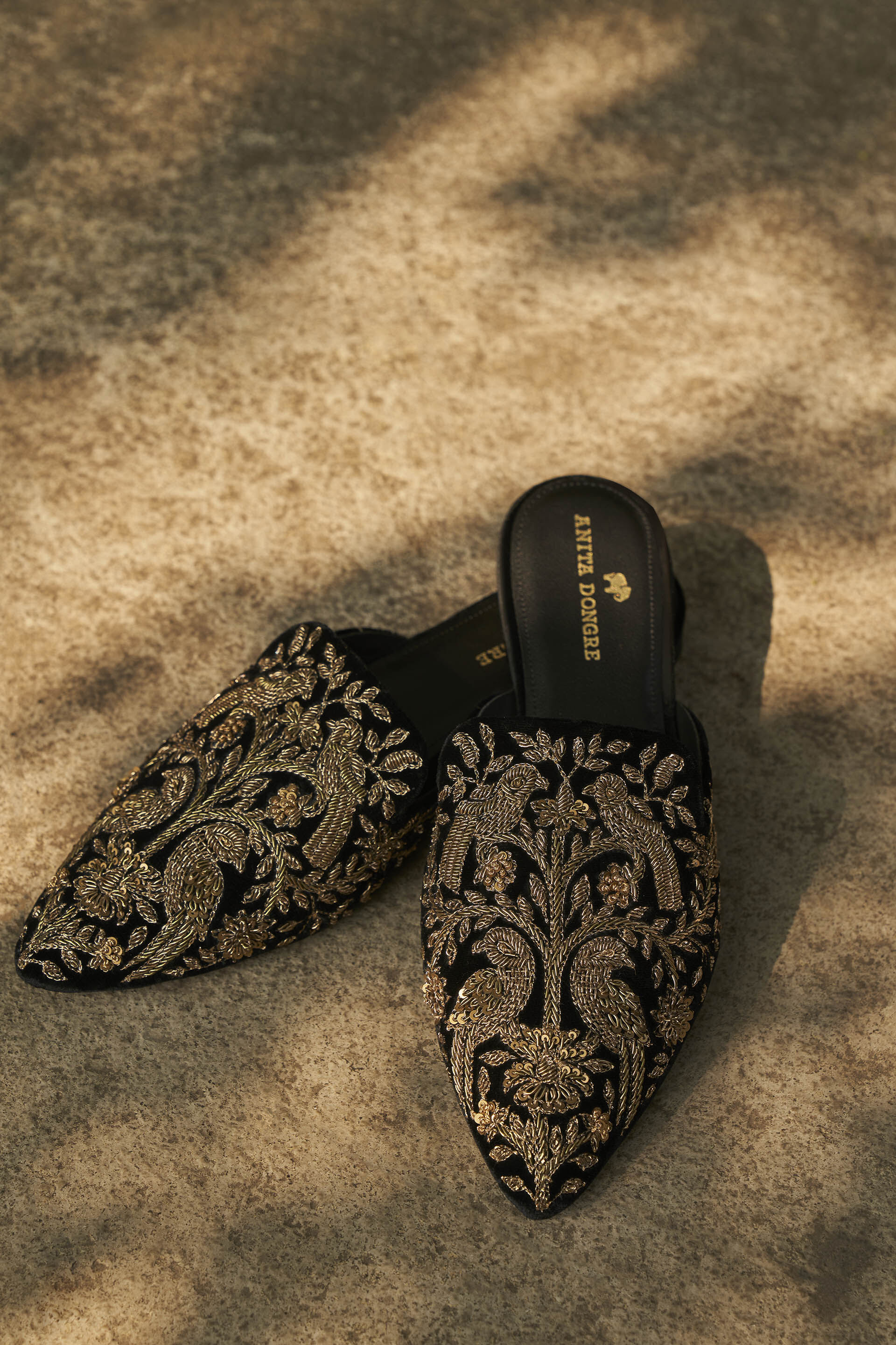 Jaamini Mules - Black, Black, image 3